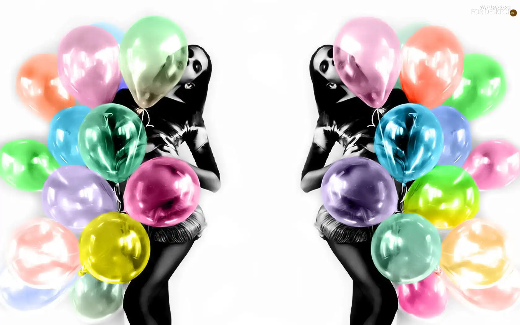 Balloons, Womens, color