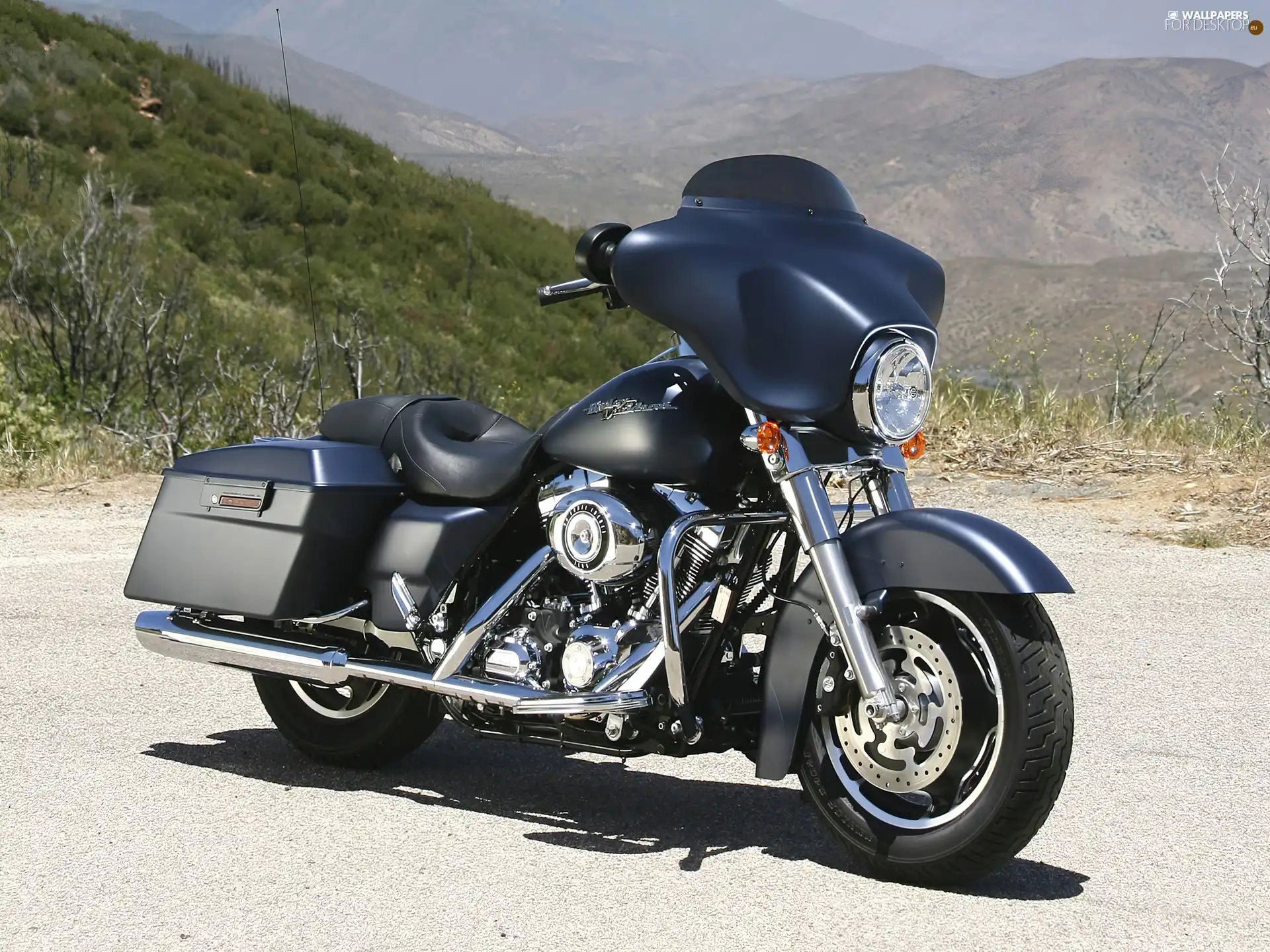 Harley-Davidson Touring Street G, crash bars