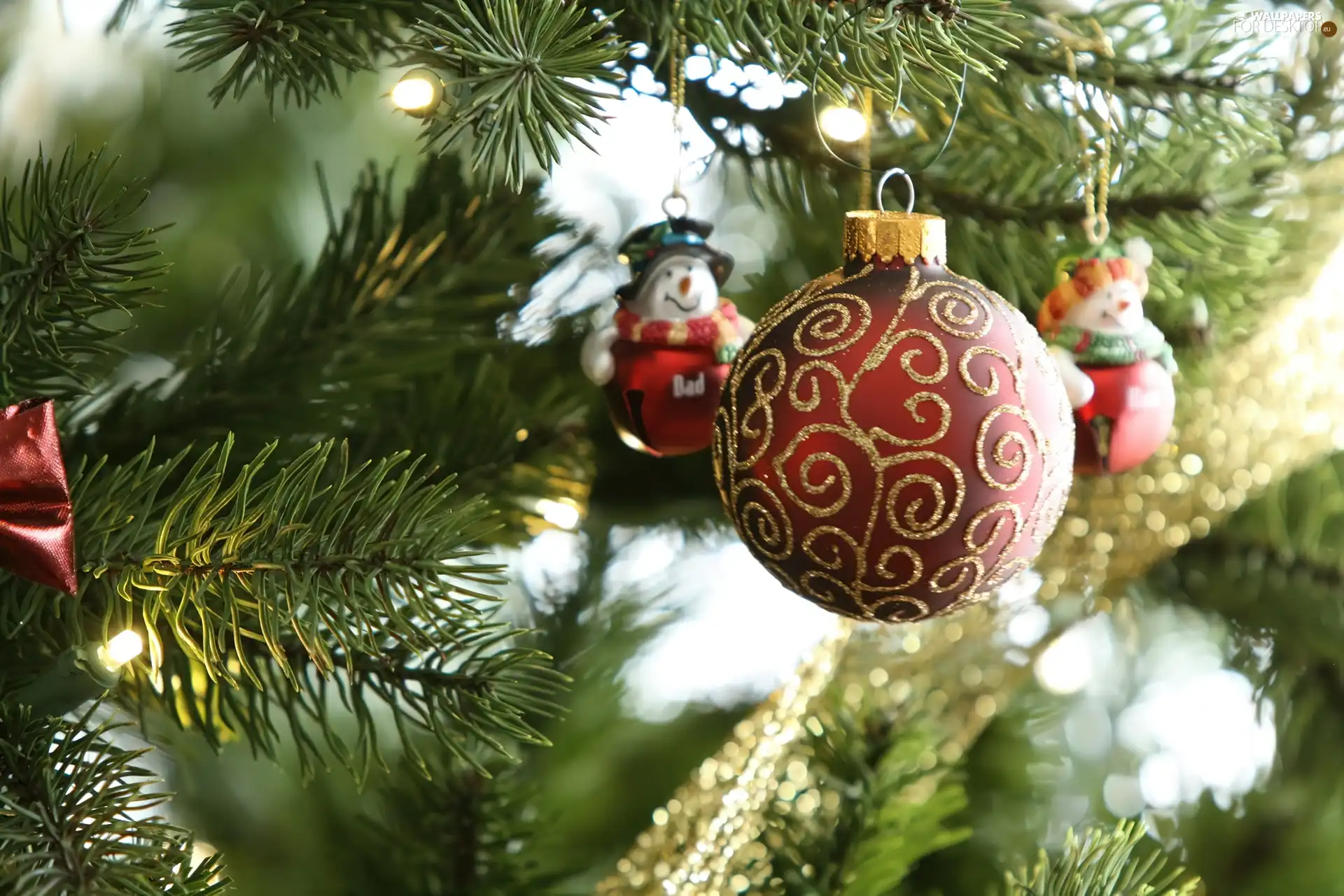 Christmas, christmas tree, baubles