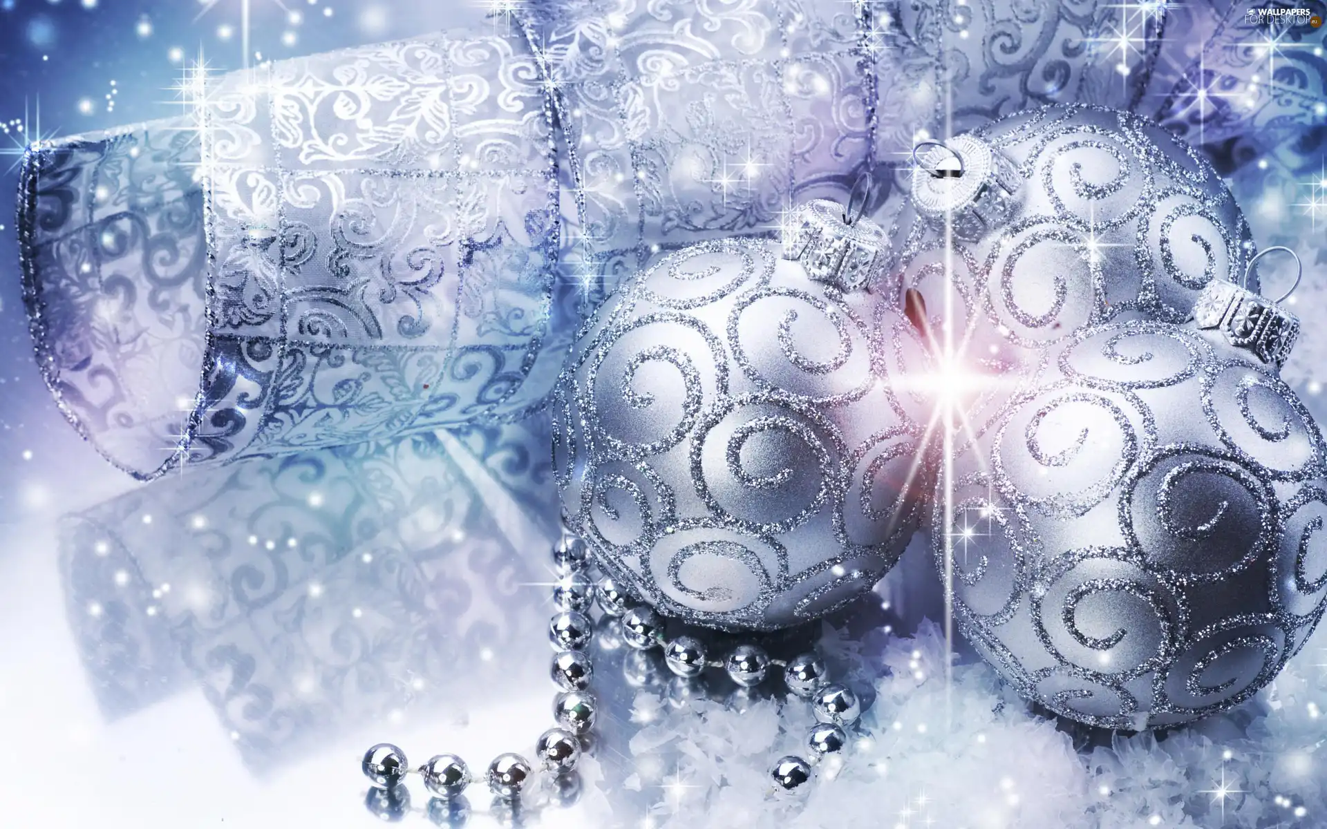 Silver, baubles