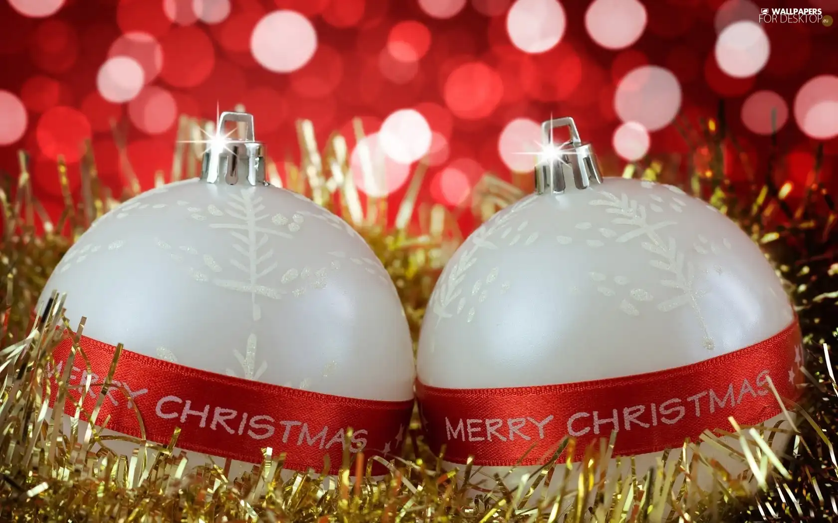baubles, Two, White