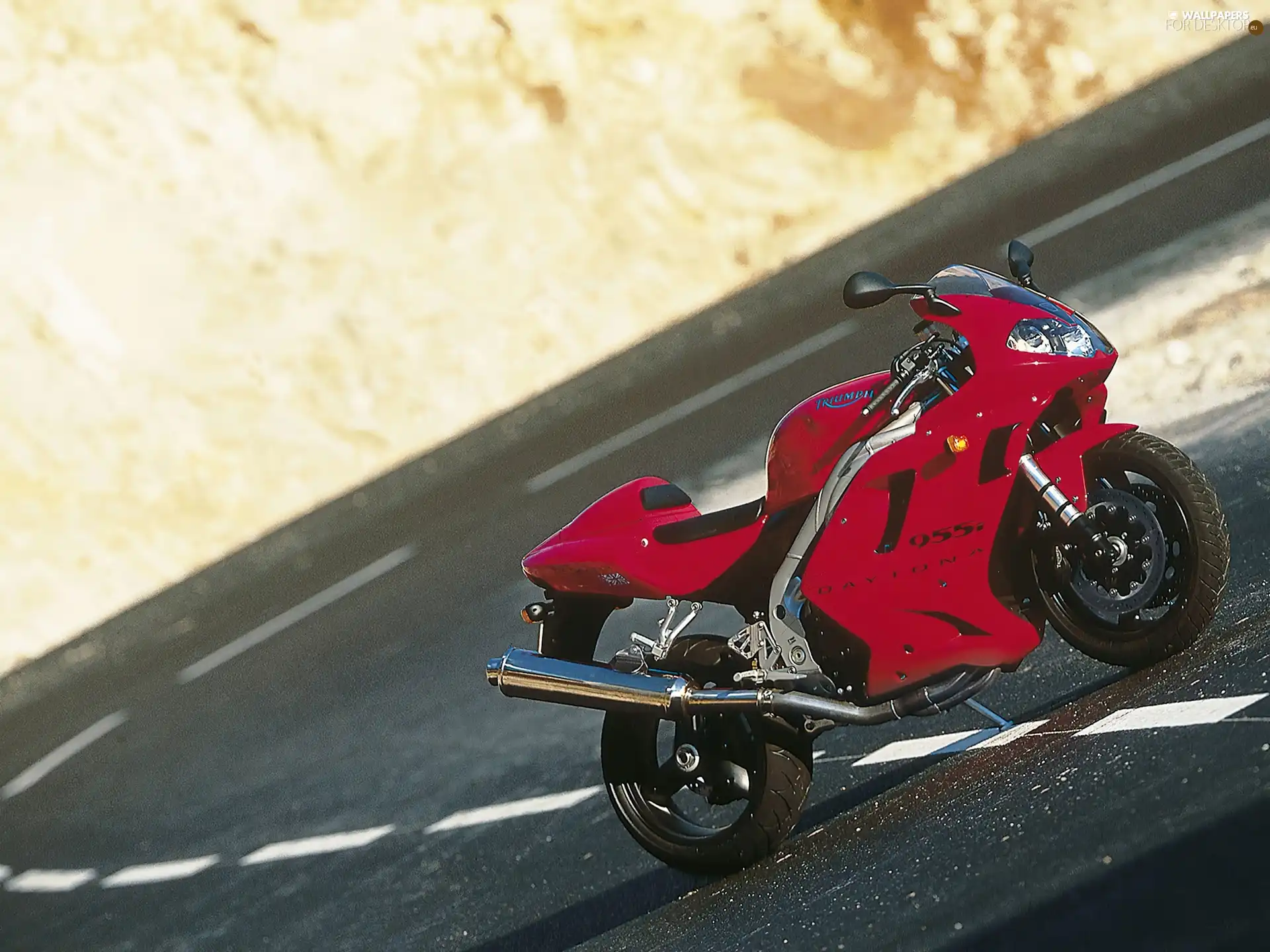 Triumph Daytona 955i, Becks - motorbike