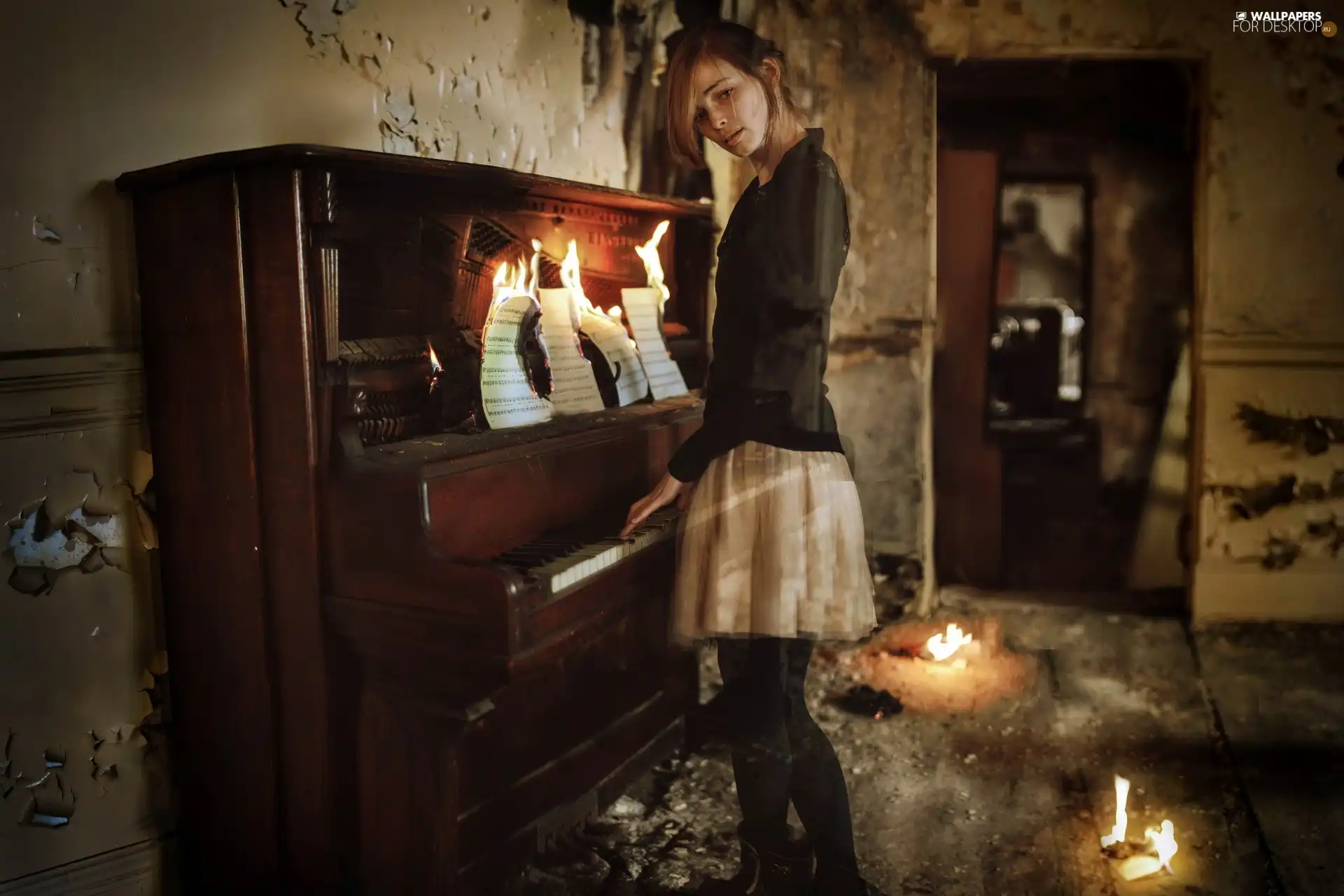 Women, Tunes, Big Fire, piano