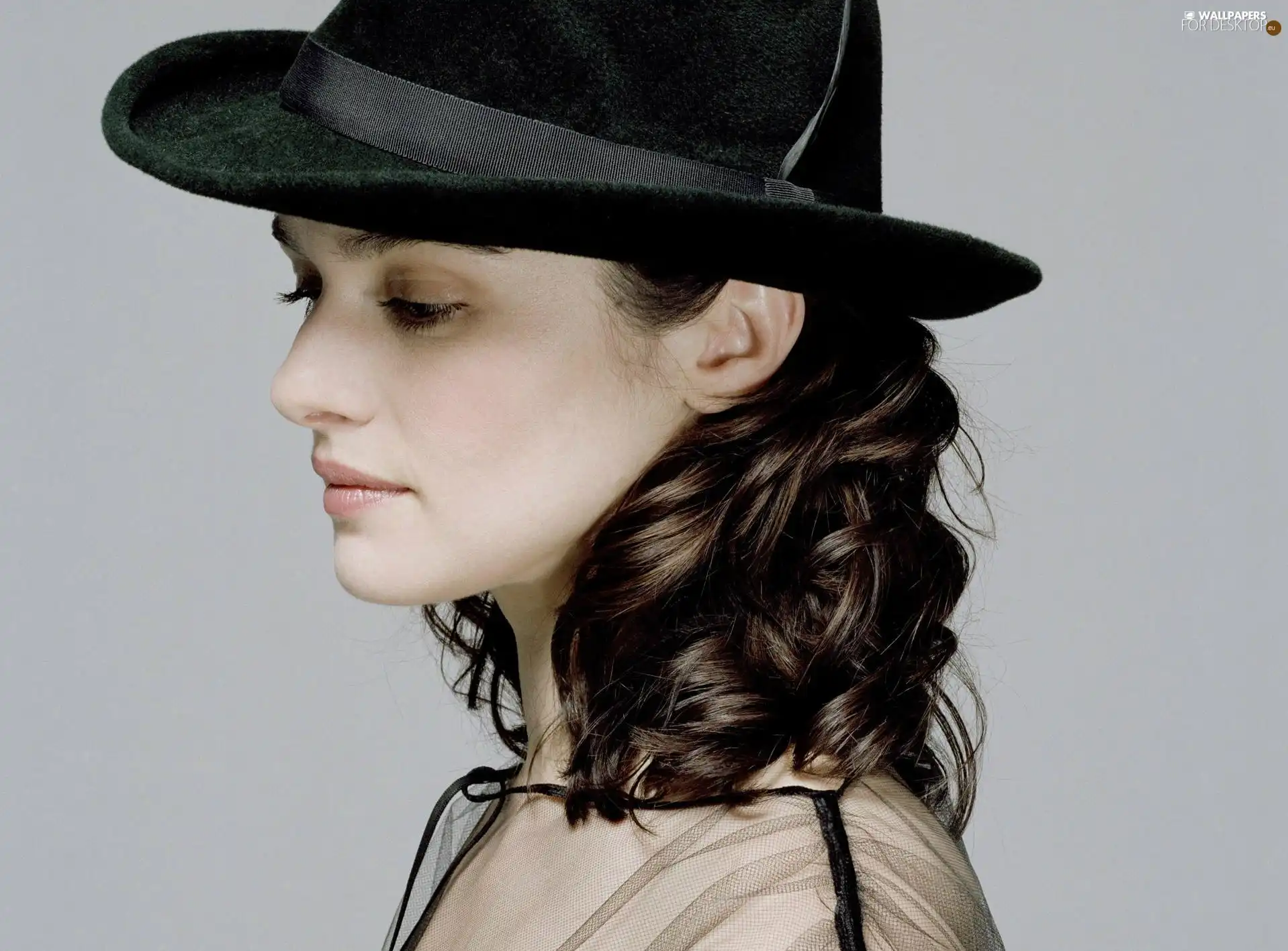 Hat, Rachel Weisz, Black