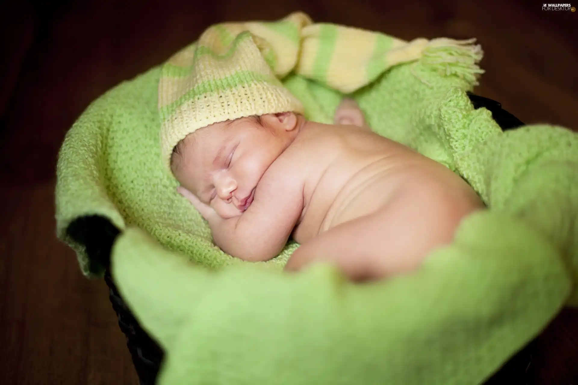 Blanket, Baby, Green