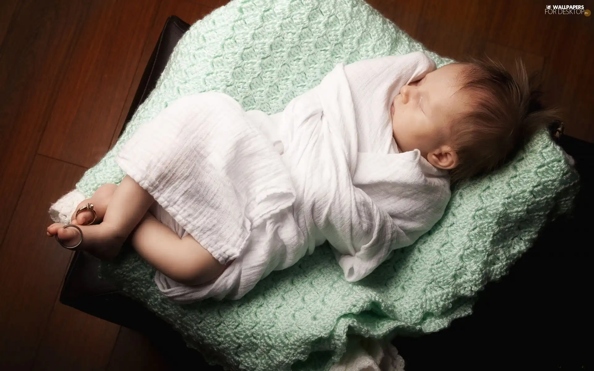 Sleeping, diaper, Blanket, babe
