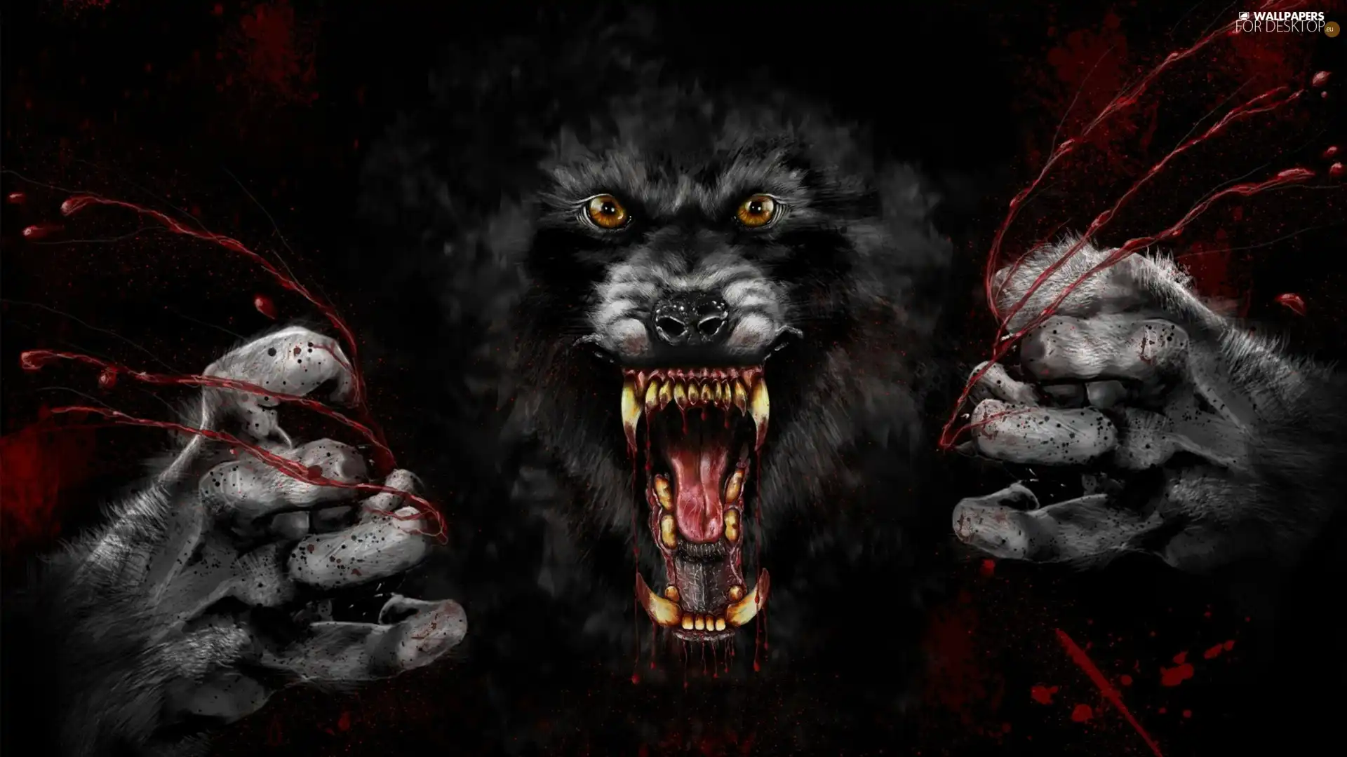 blood, werewolf, fantasy