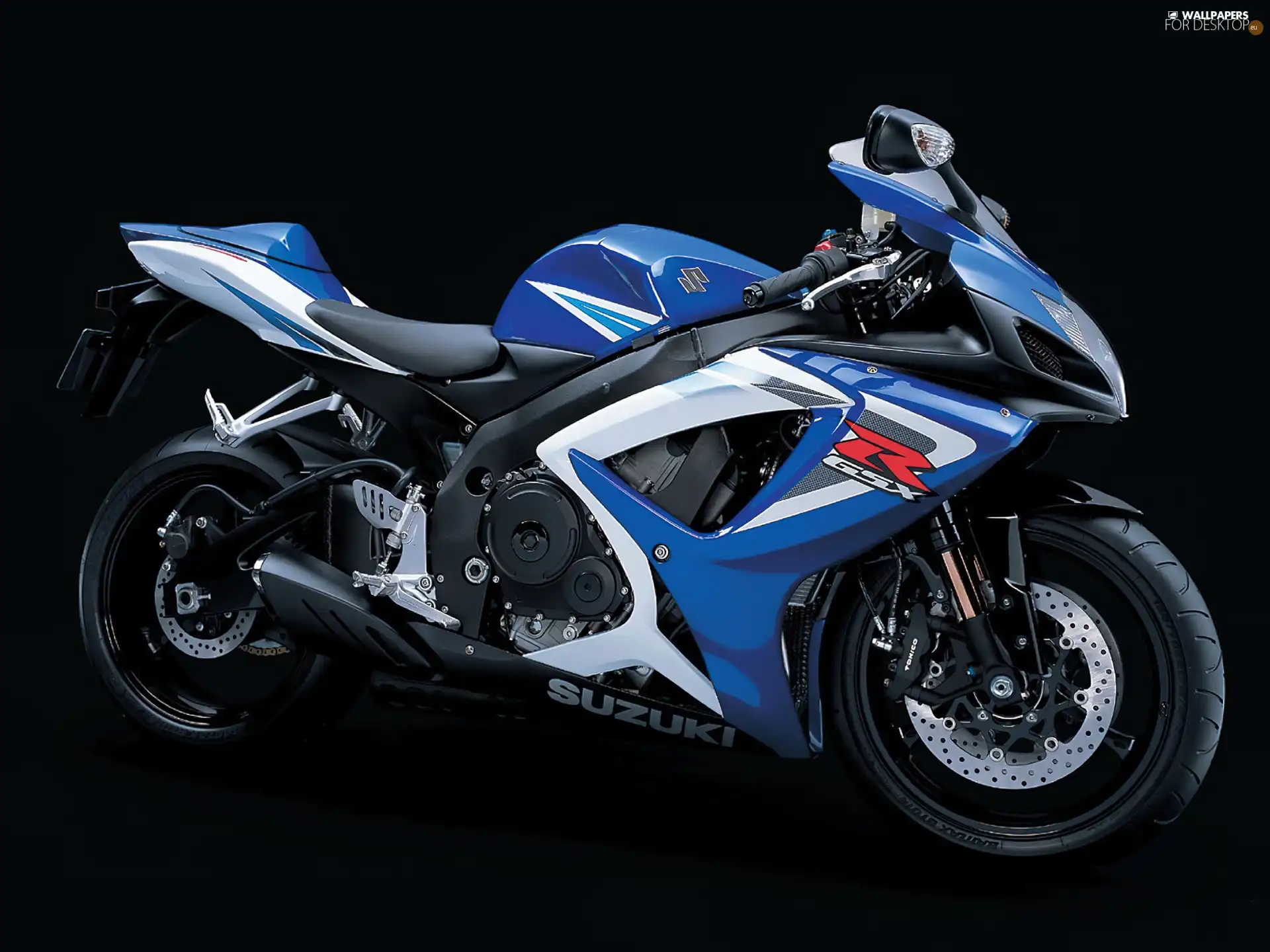 painting, Suzuki GSX-R750, Blue