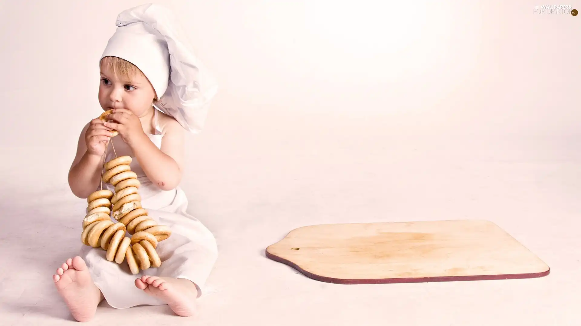 Kid, cook, board, Hat