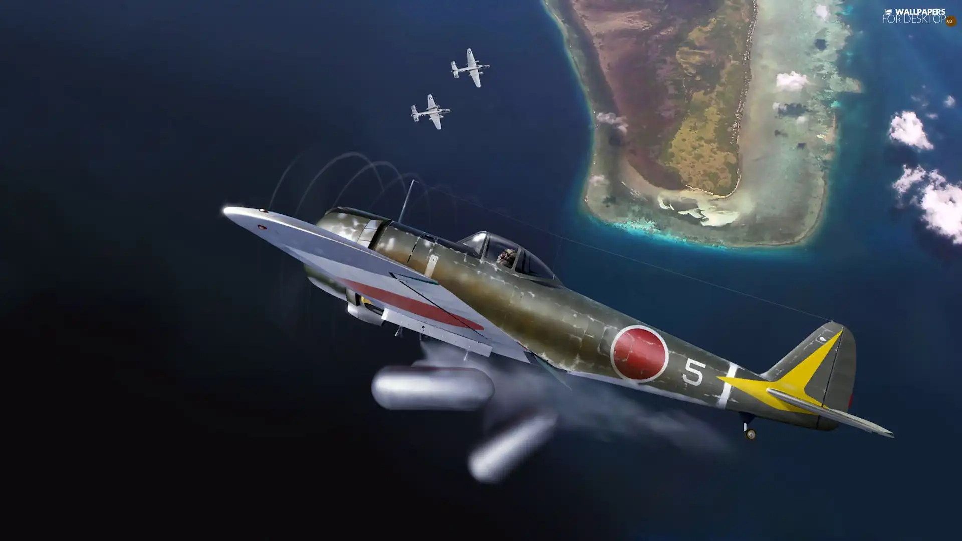 plane, Bombs