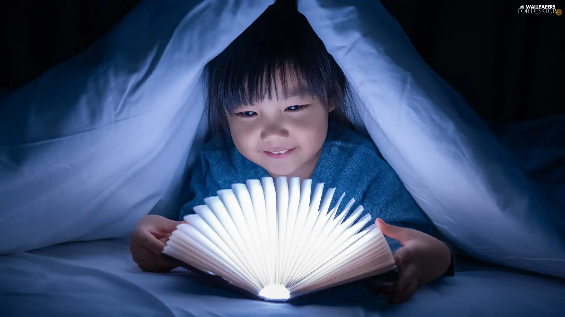 Book, Kid, girl
