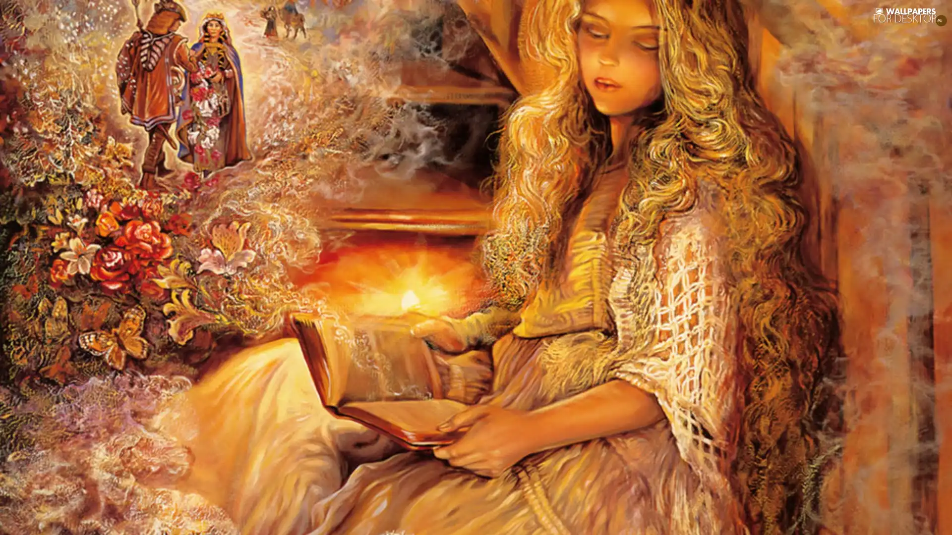Book, Women, Magic