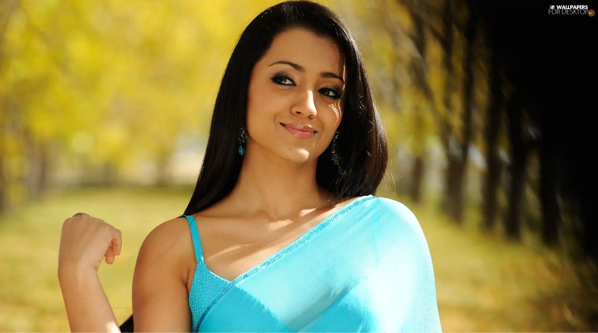 Smile, Trisha Krishnan, brunette