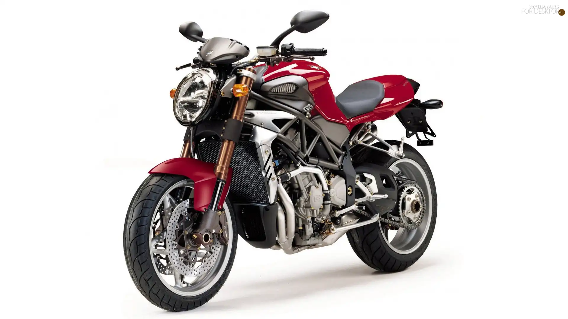 Brutale, 750S, Motorbike, MV Agusta, Red
