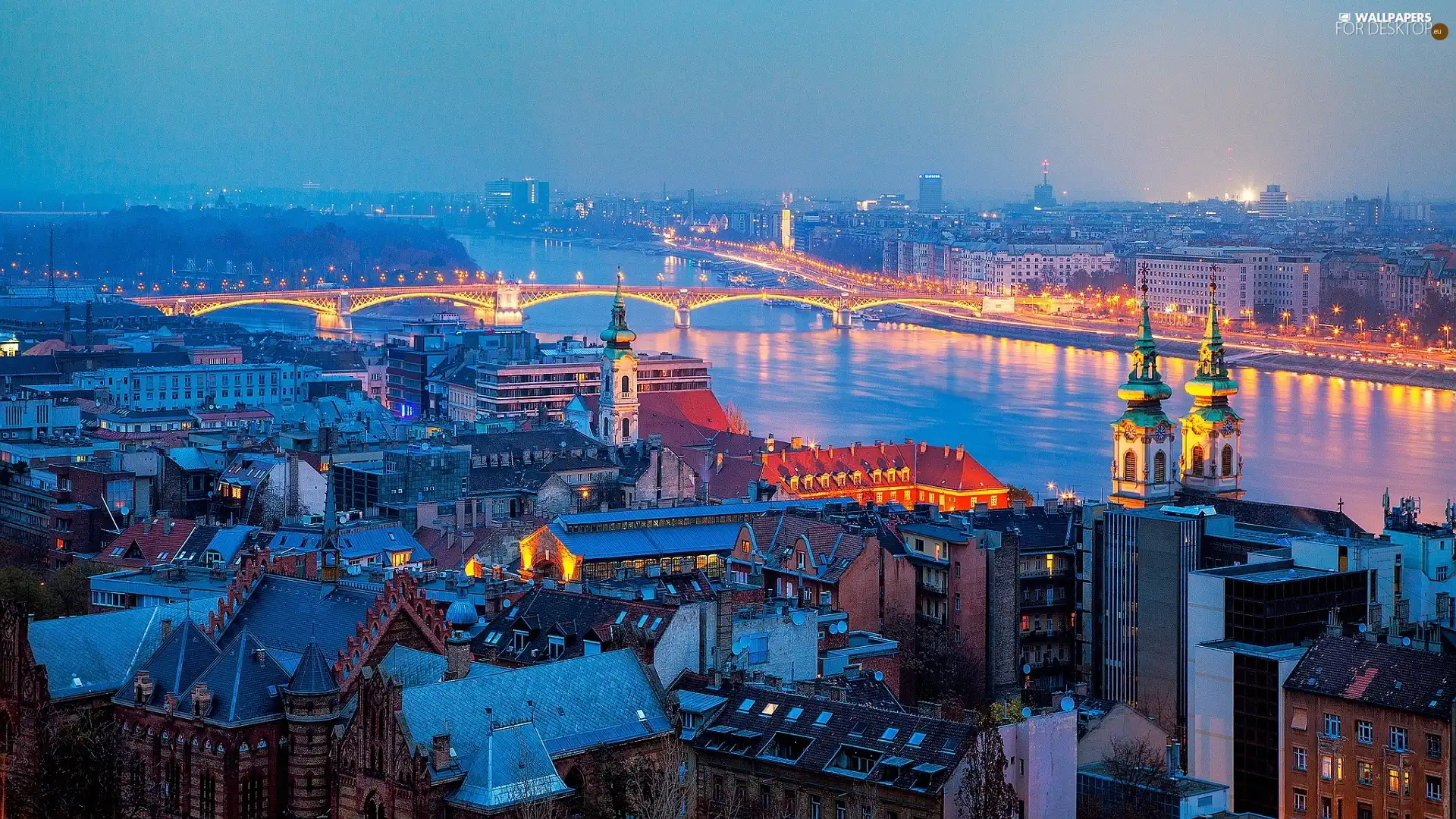 panorama, Budapest