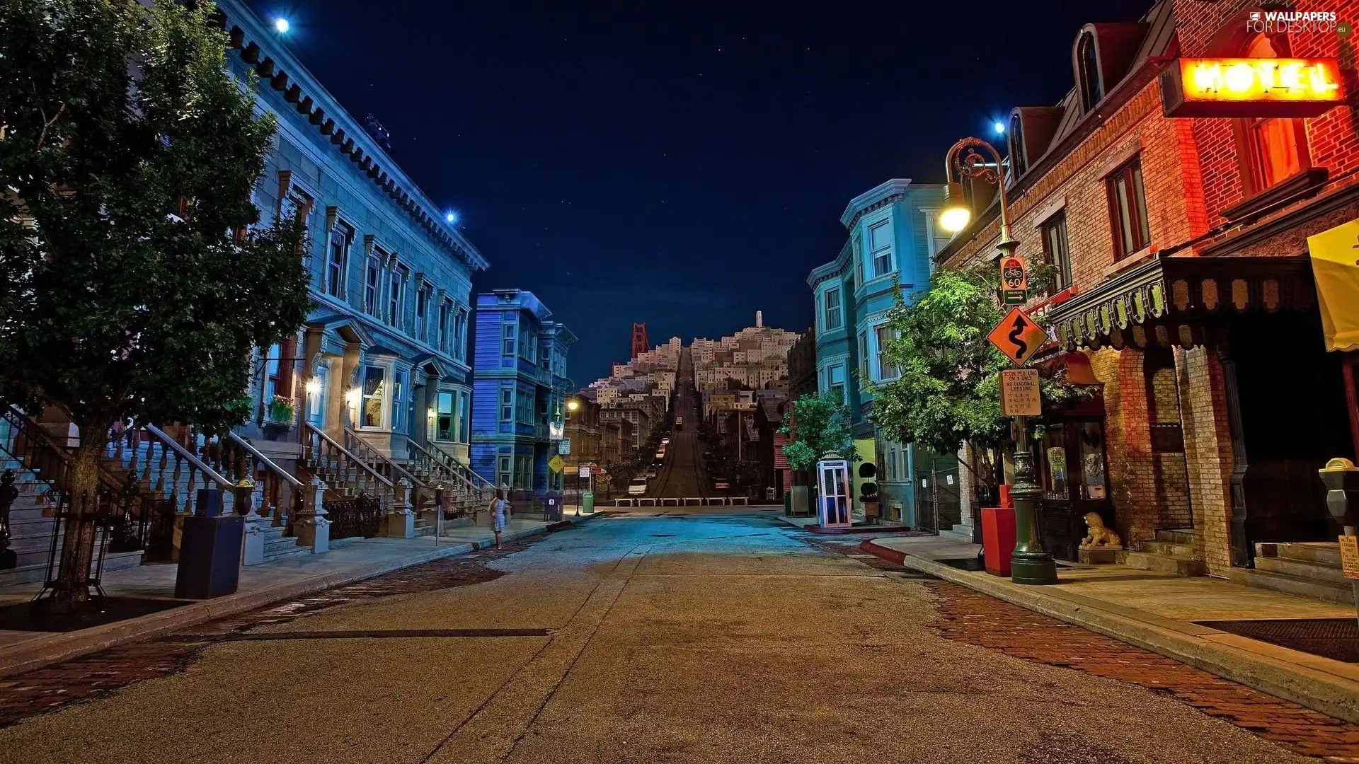 California, Houses, Street