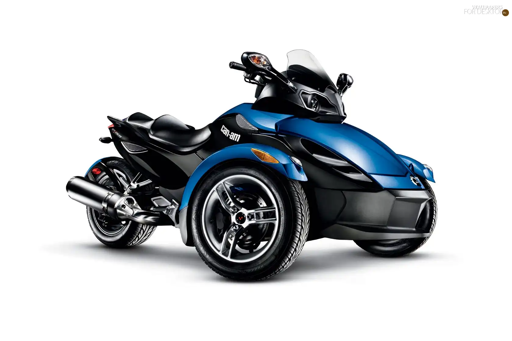 blue, Can-Am Spyder RT