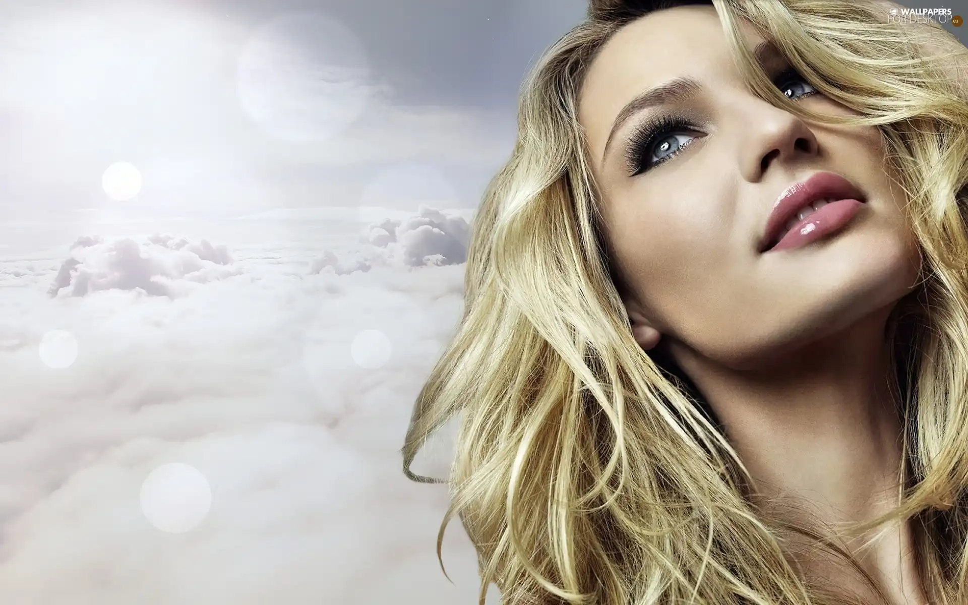 clouds, dreamy, Candice Swanepoel