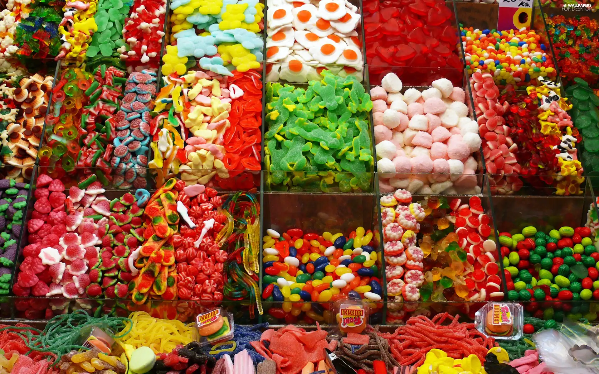 Candies, jellies, color