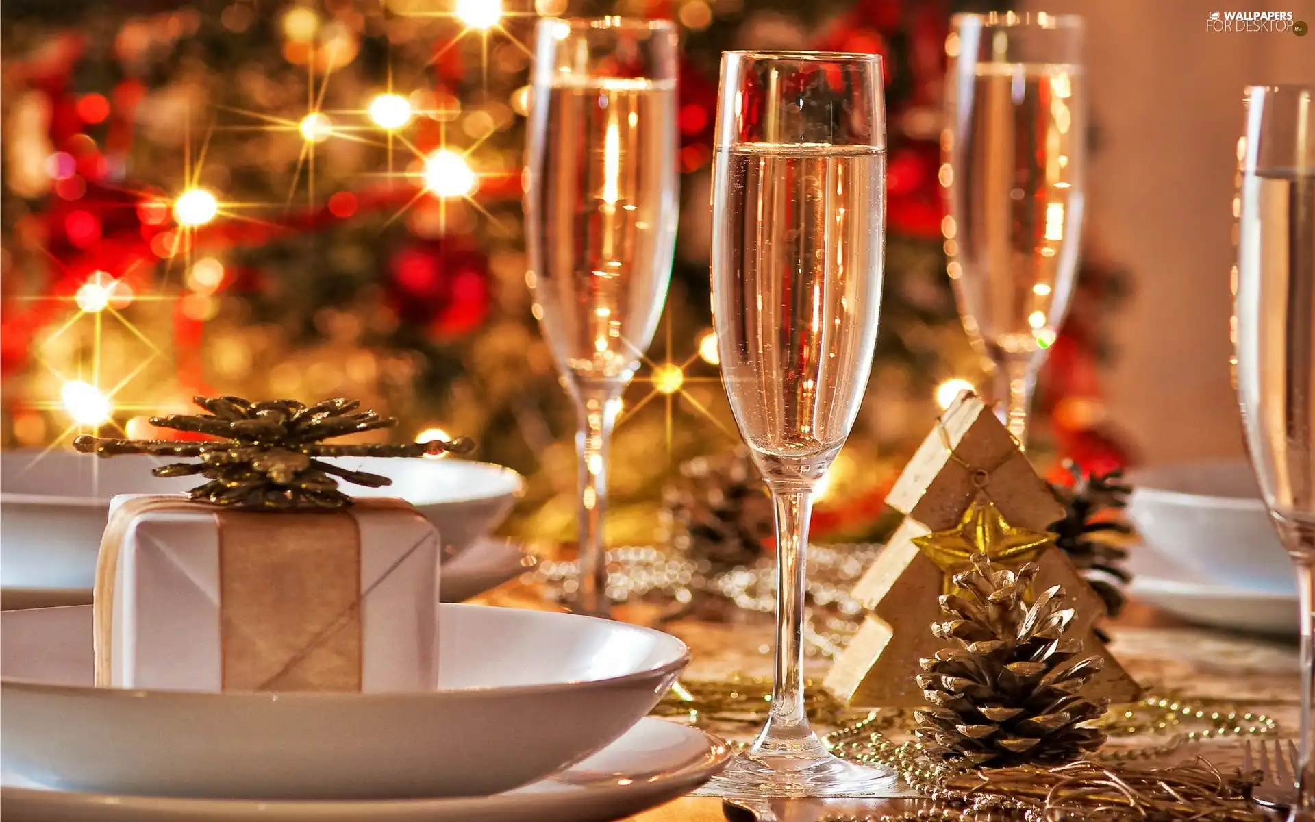 Champagne, New Year