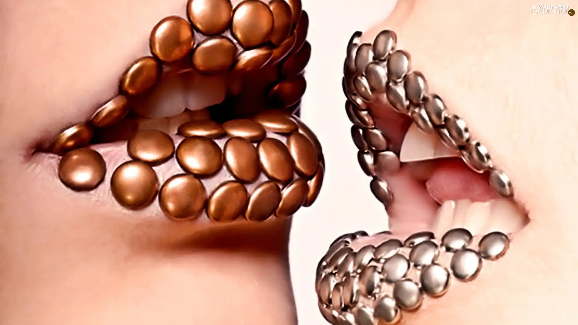 characterization, lips, Womens
