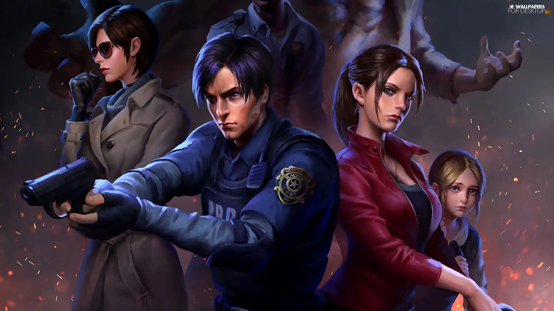 game, Characters, Weapons, Resident Evil