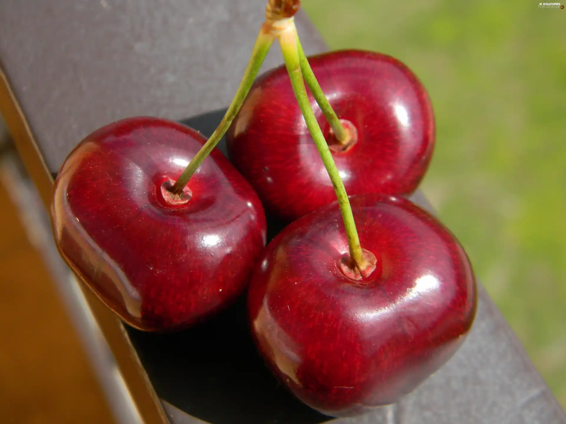 cherries, Three, Mature