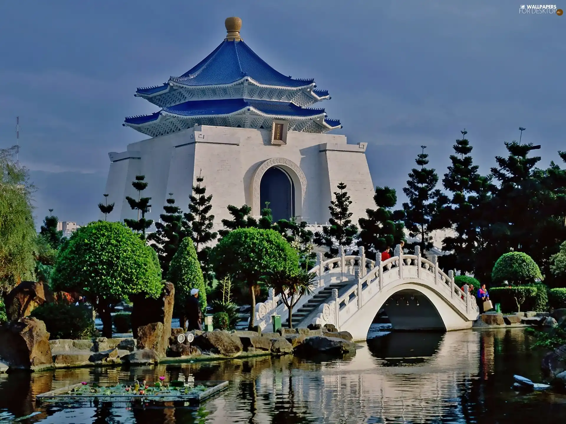 Memorial, Hall, Taiwan, Chiang Kai Shek, Taipei