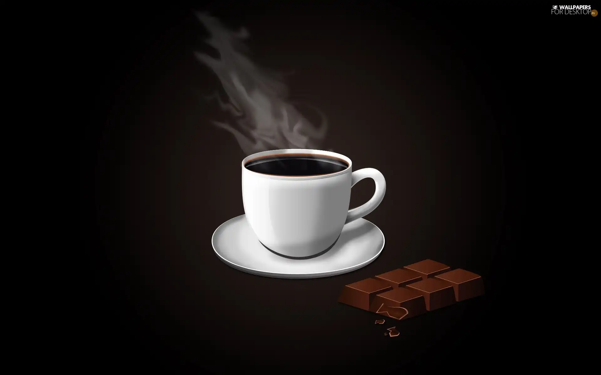cup, coffee, chocolate, hot