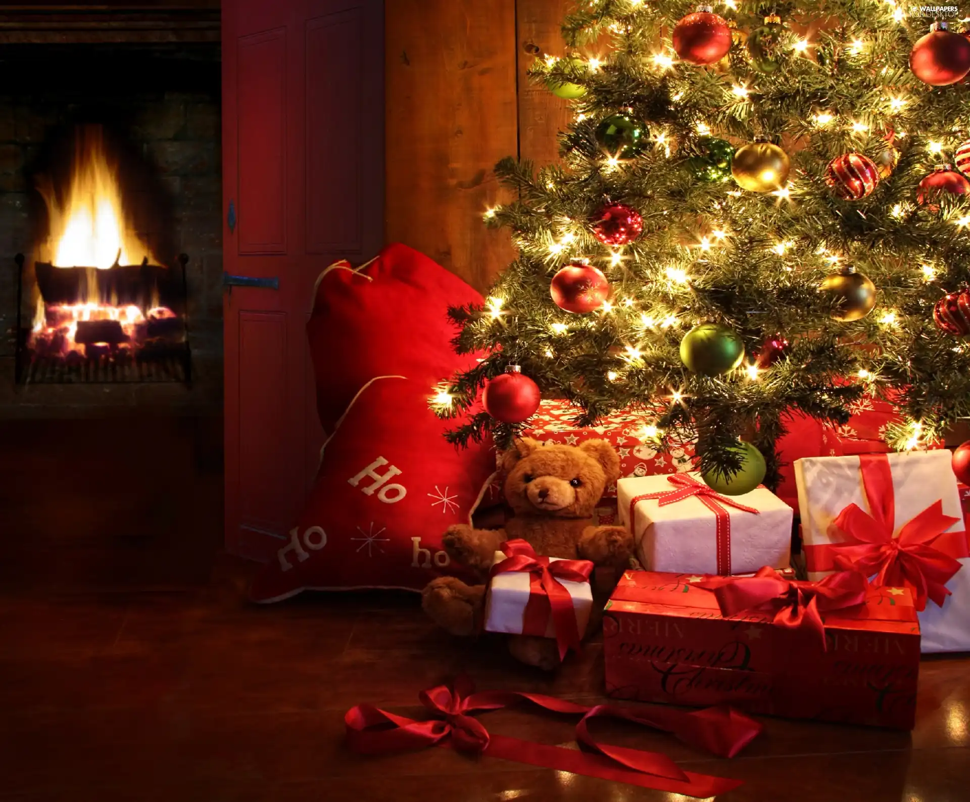 burner chimney, Beauty, christmas tree, gifts