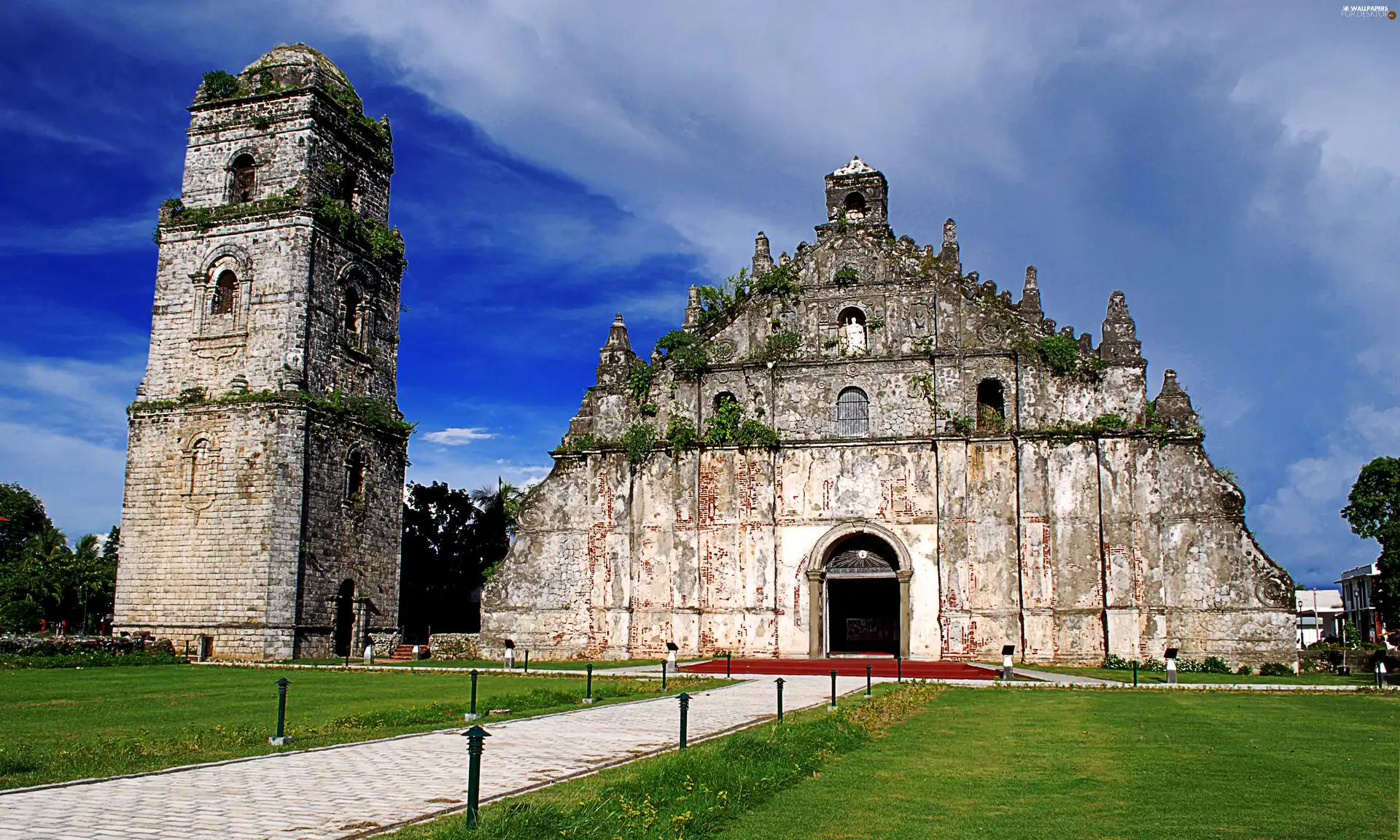 Church, Philippines, antique