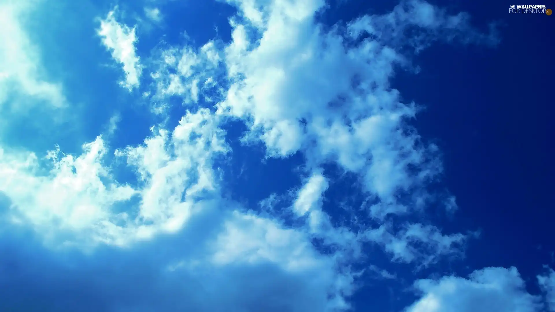 clouds, blue, Sky