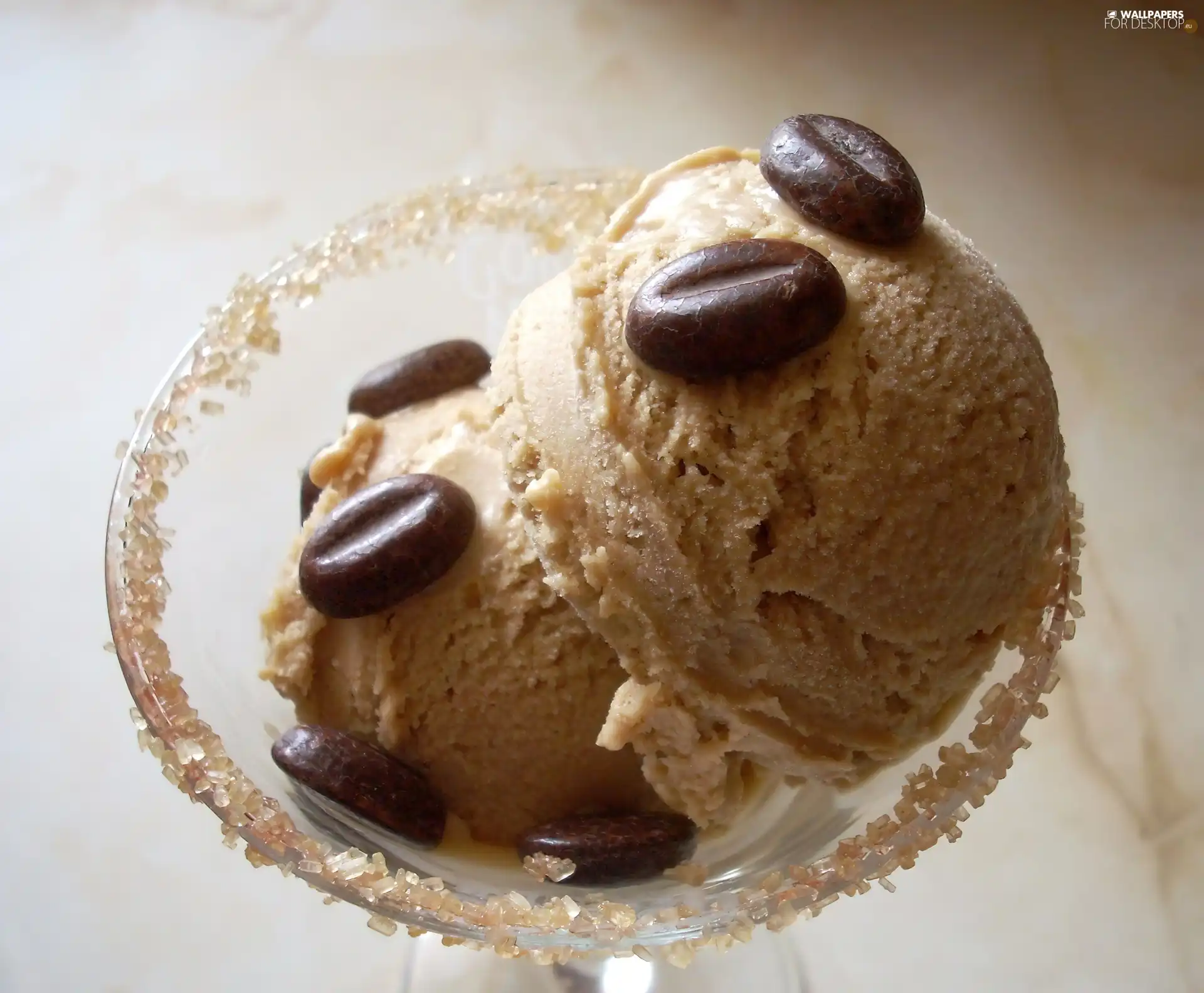 ice cream, grains, coffee, coffee