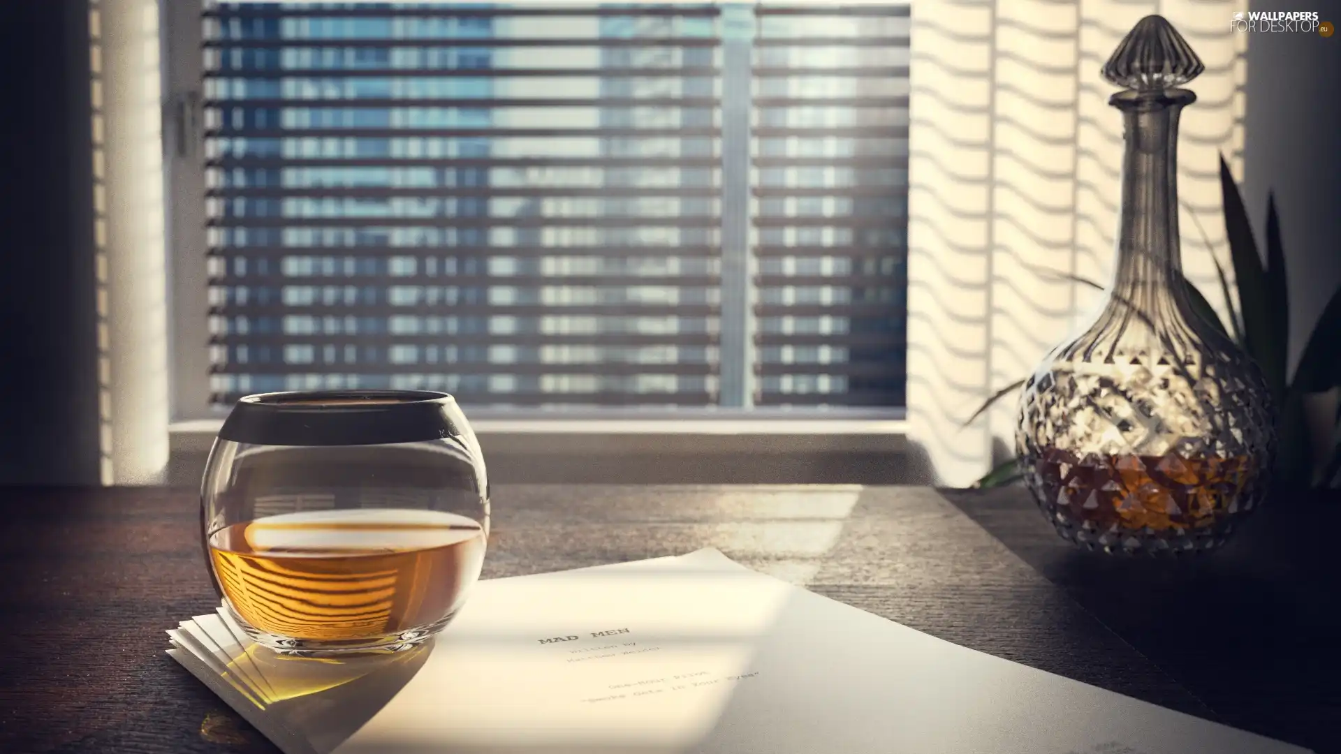 carafe, cognac
