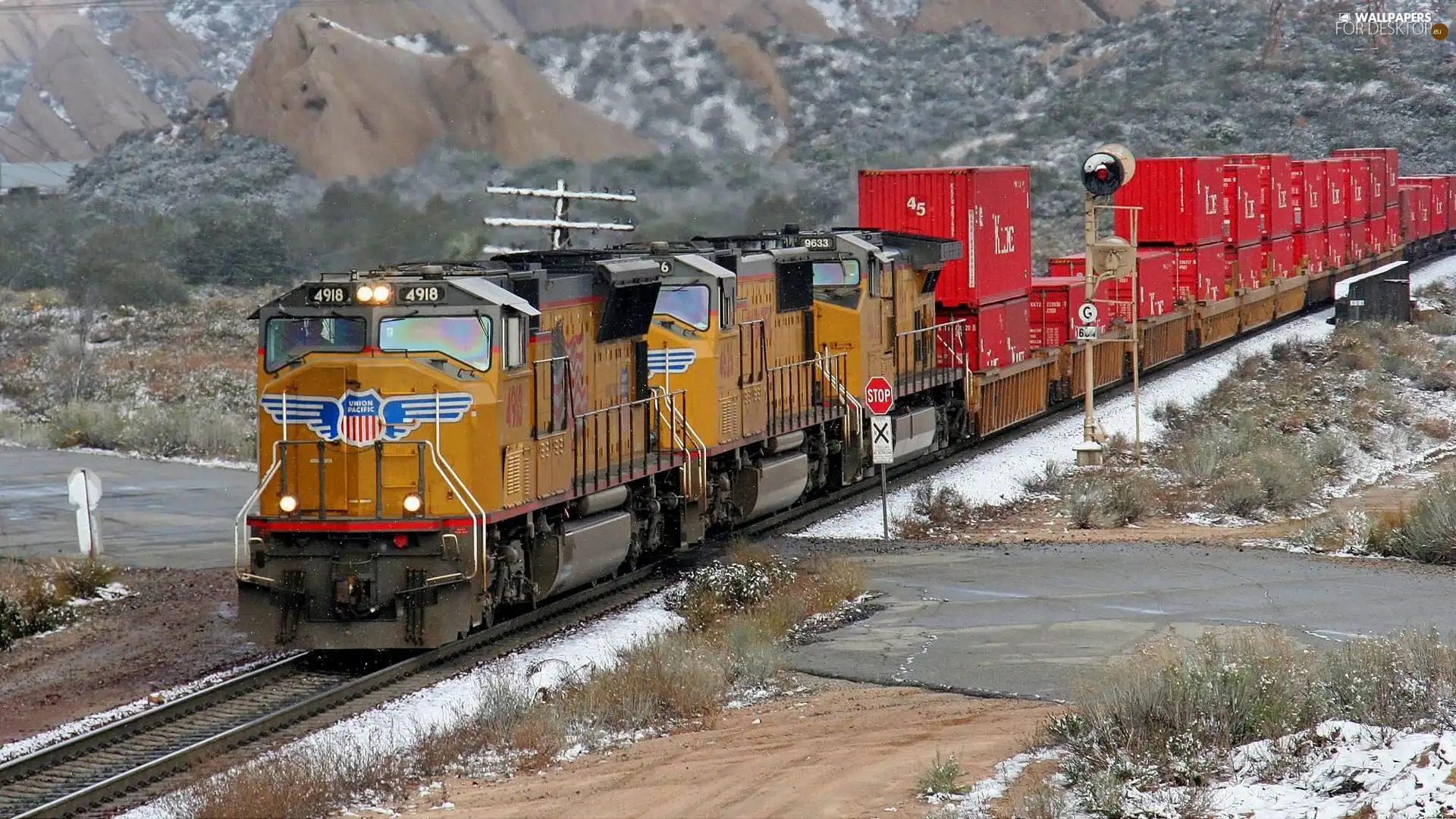 Commodities, Mountains, Train