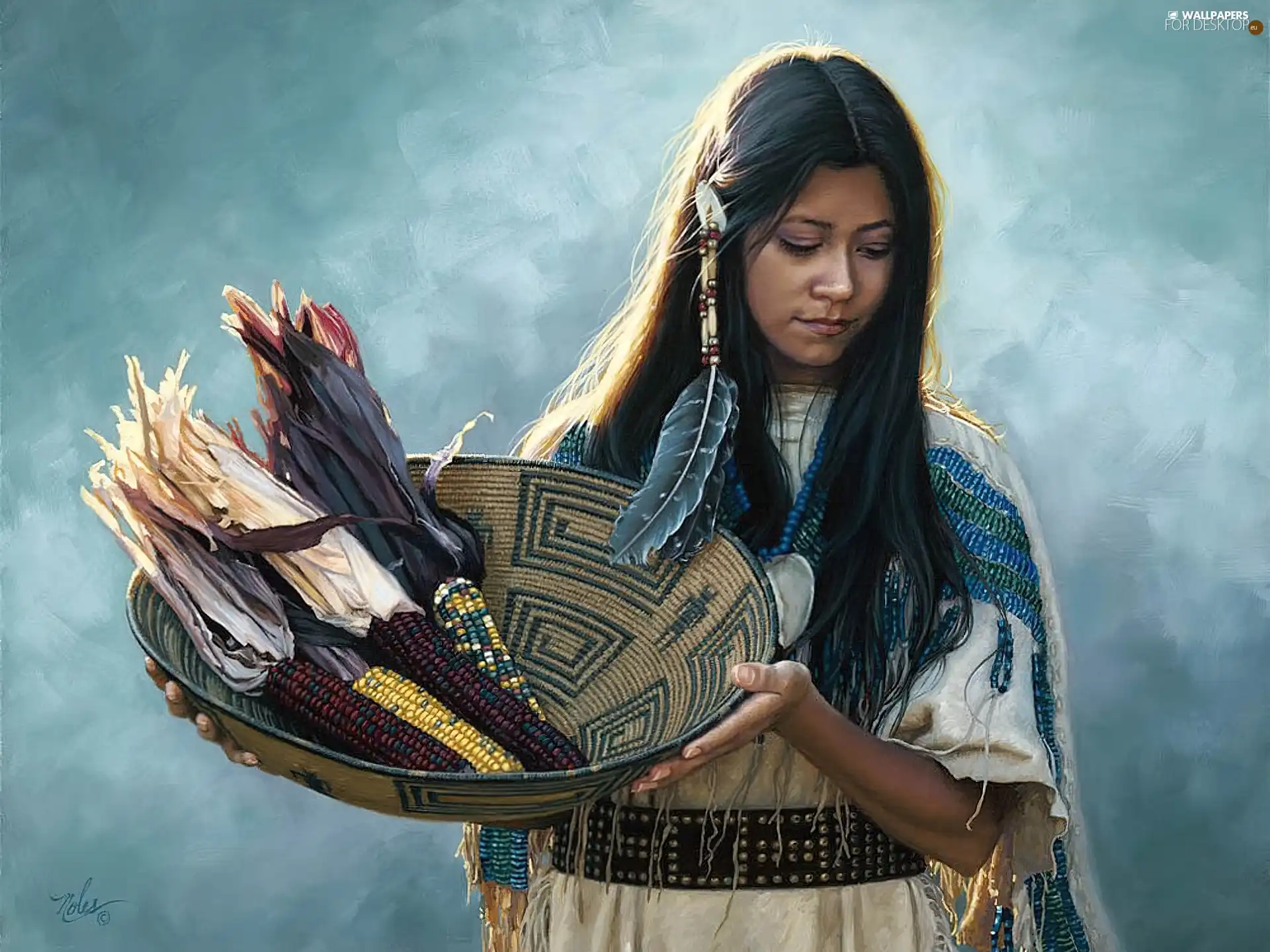 Indian, corn