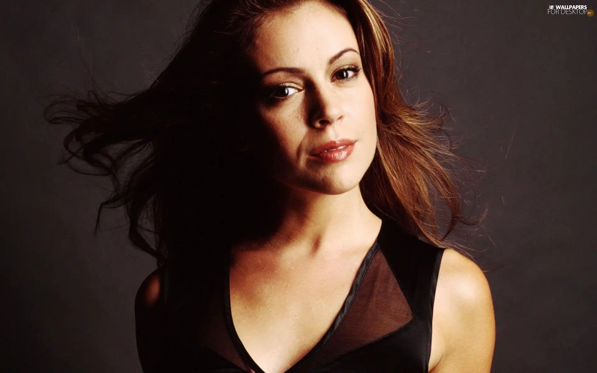 Hair, Alyssa Milano, dispelled