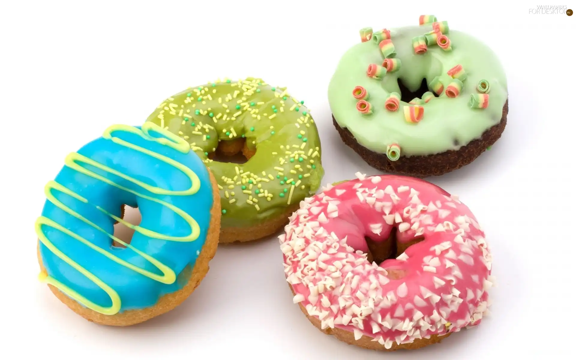 donuts, tasty, color