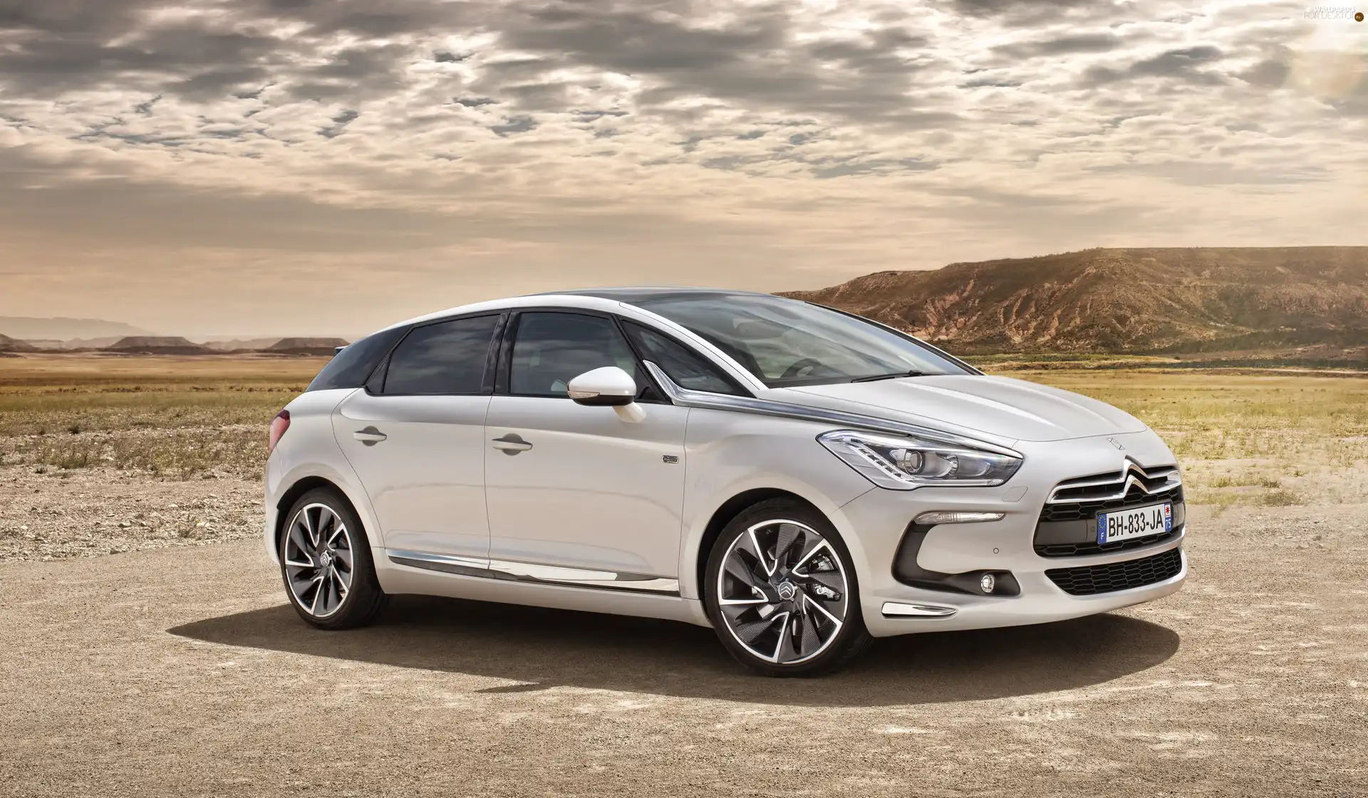 DS5, White, Citroen