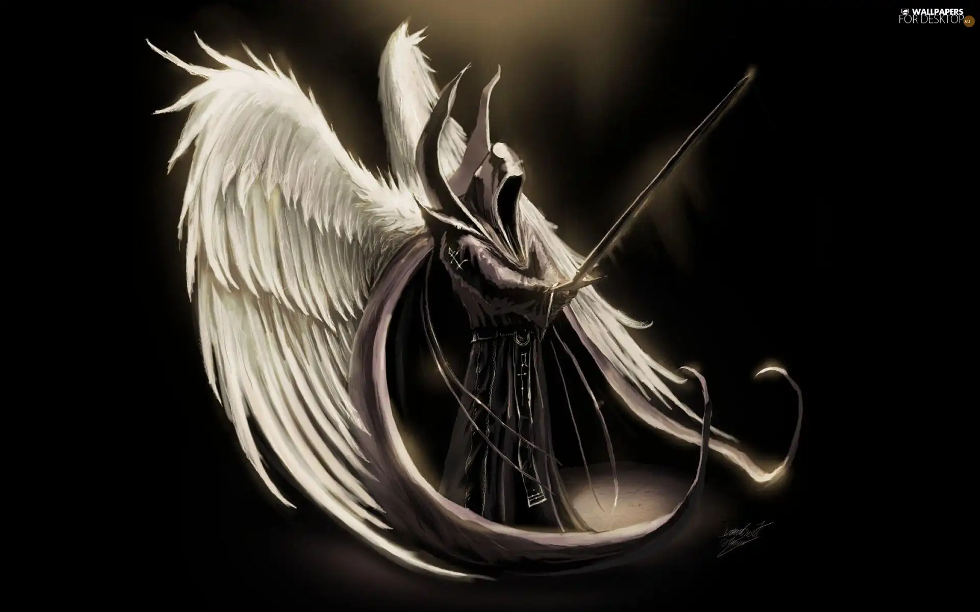 angel, dying
