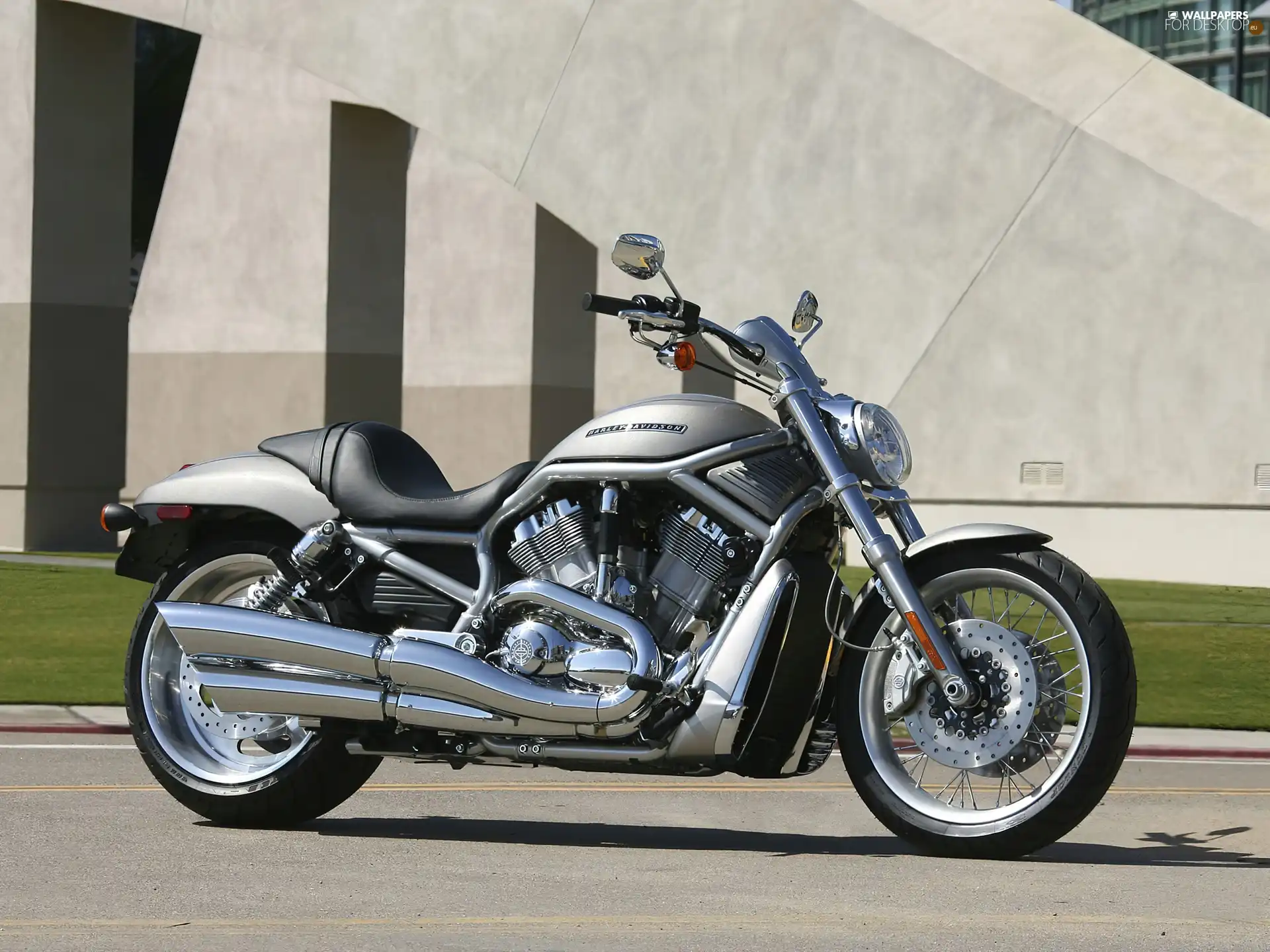 Harley Davidson V-Rod, elements, Engine, Chrome