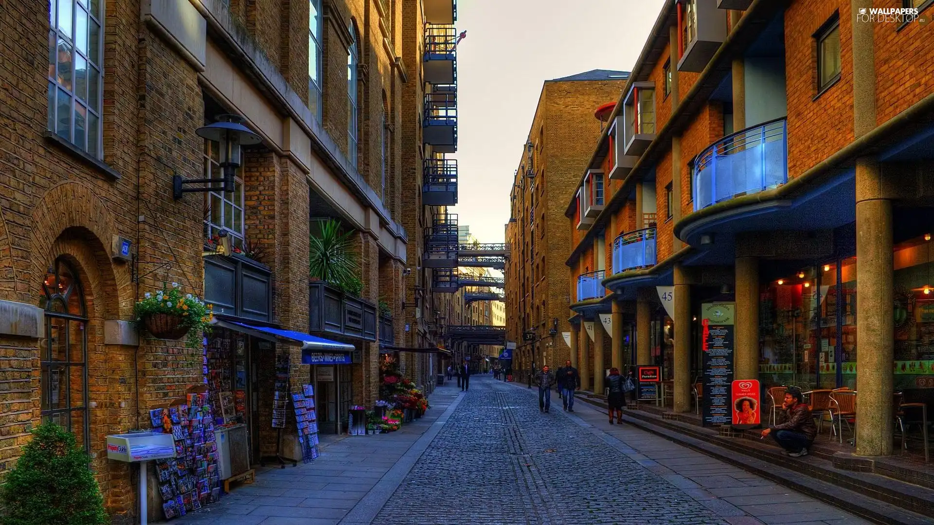 Houses, London, England, Street