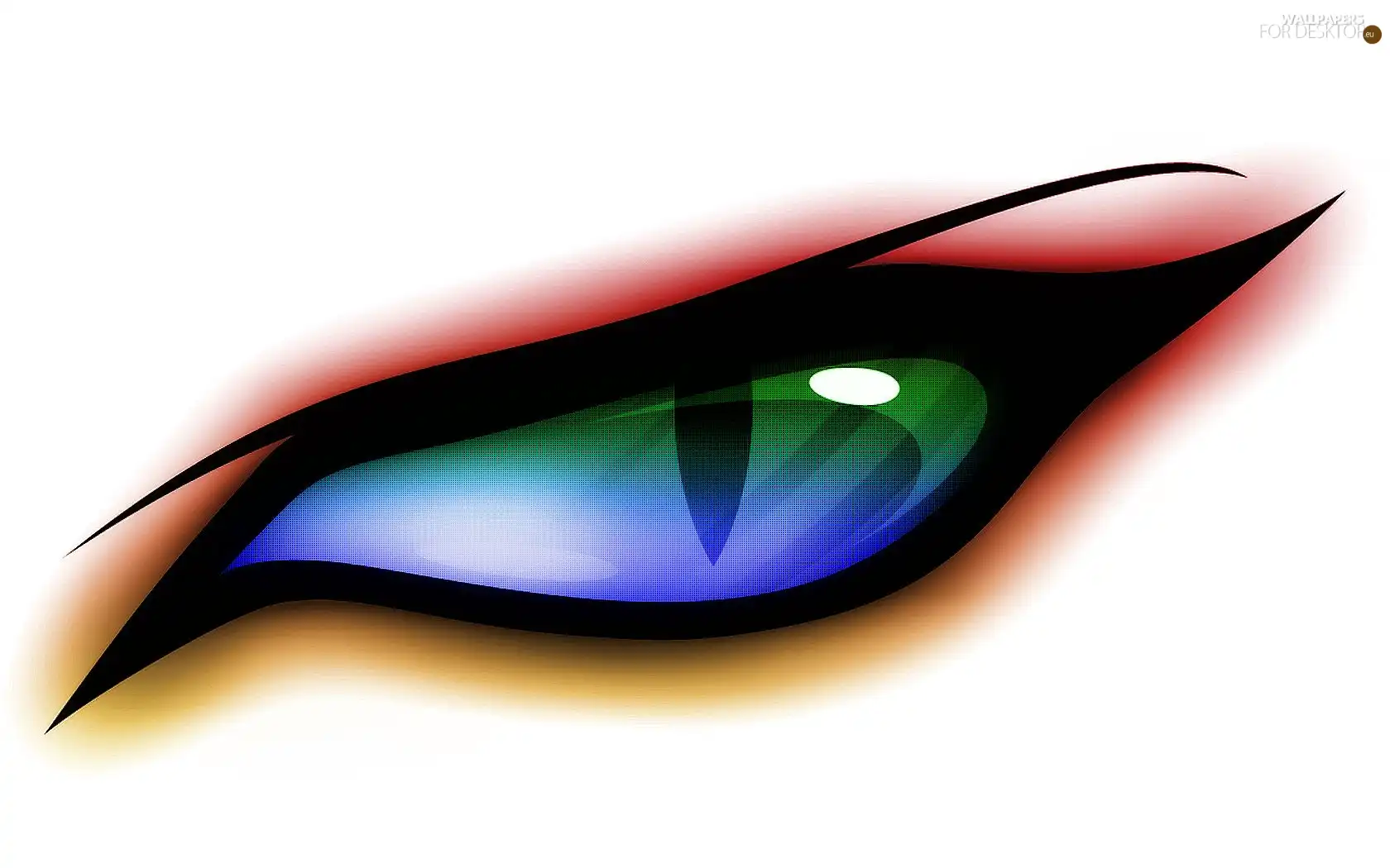 eye, Drawing, color