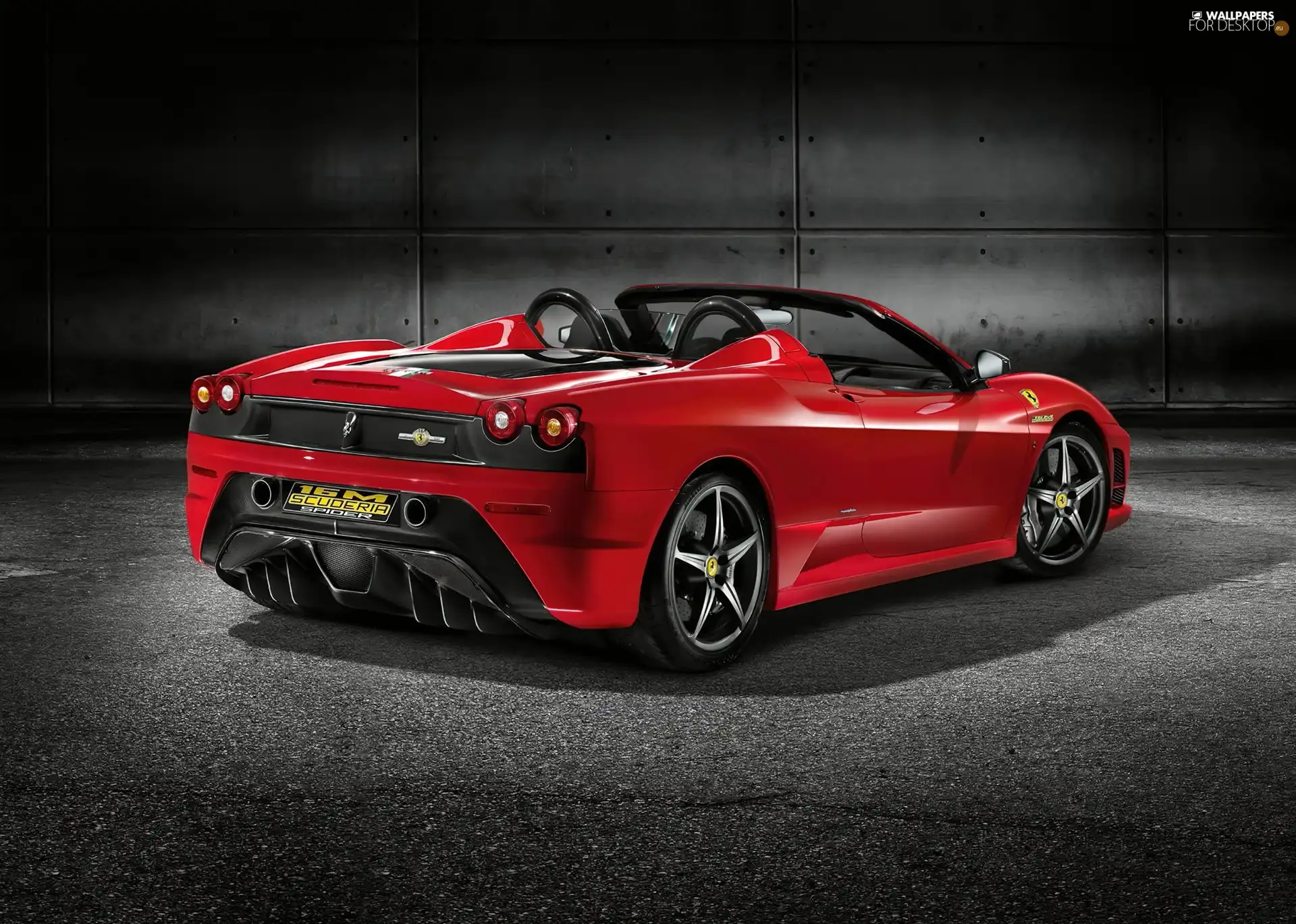 Red, Ferrari Scuderia Spider