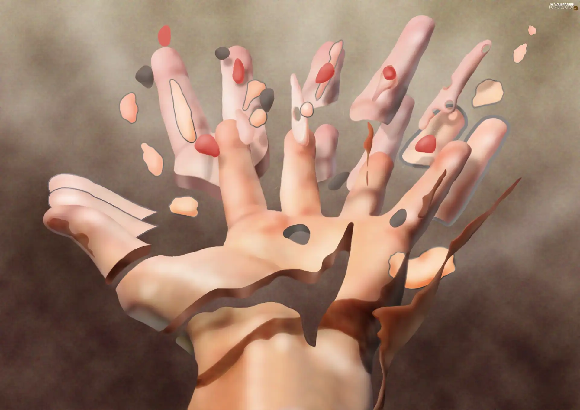 hand, finger