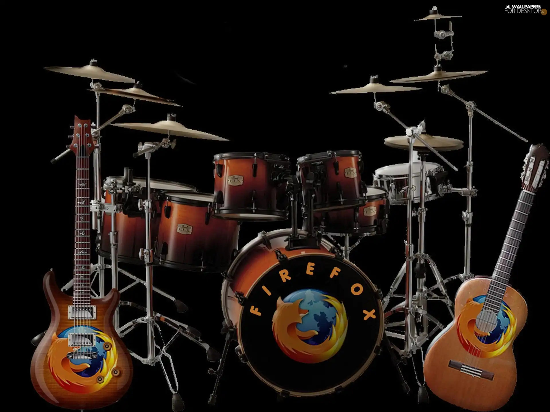 FireFox, Guitars, Percussion