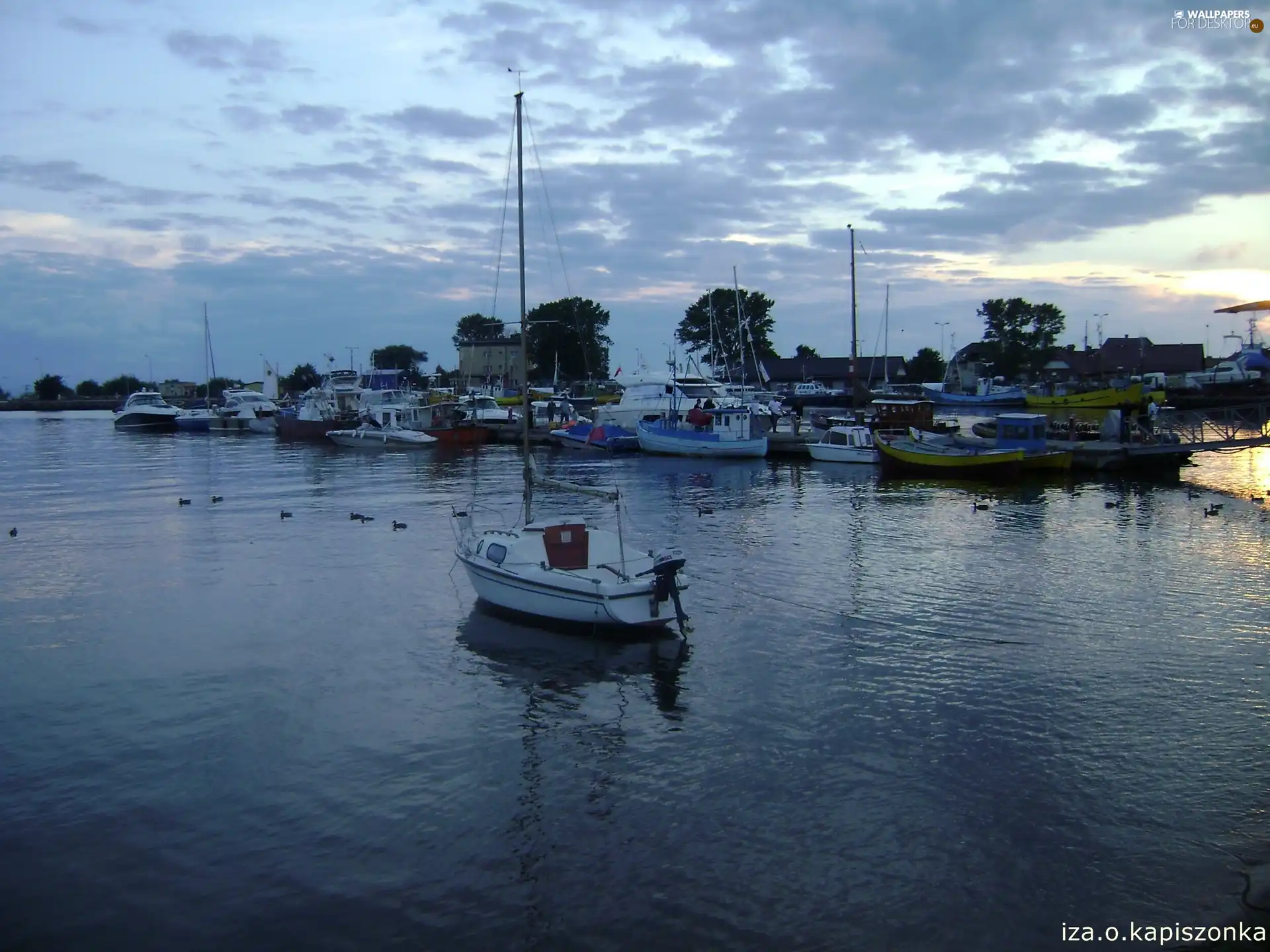 fishing, jastarnia, port