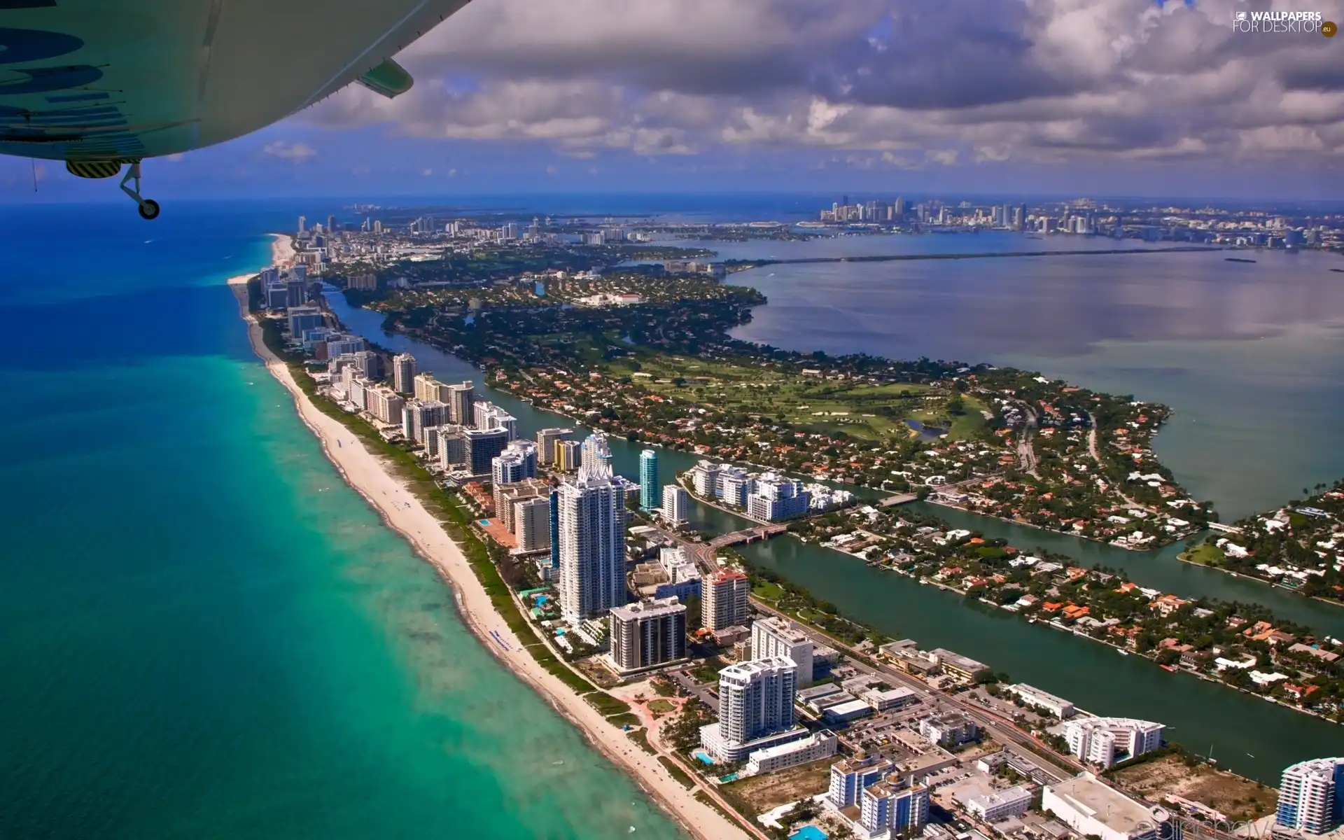 panorama, Miami, Florida, town
