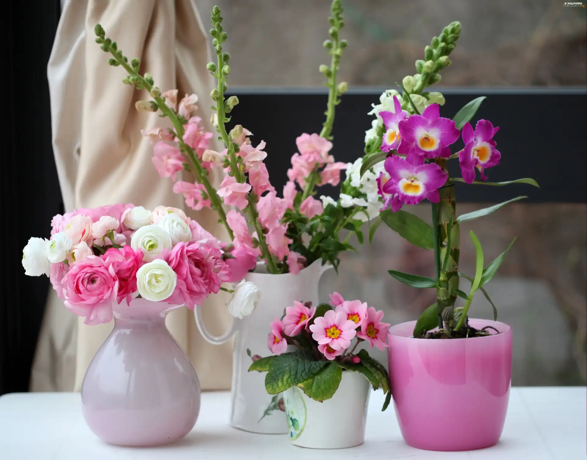 flowers, Bouquets, different