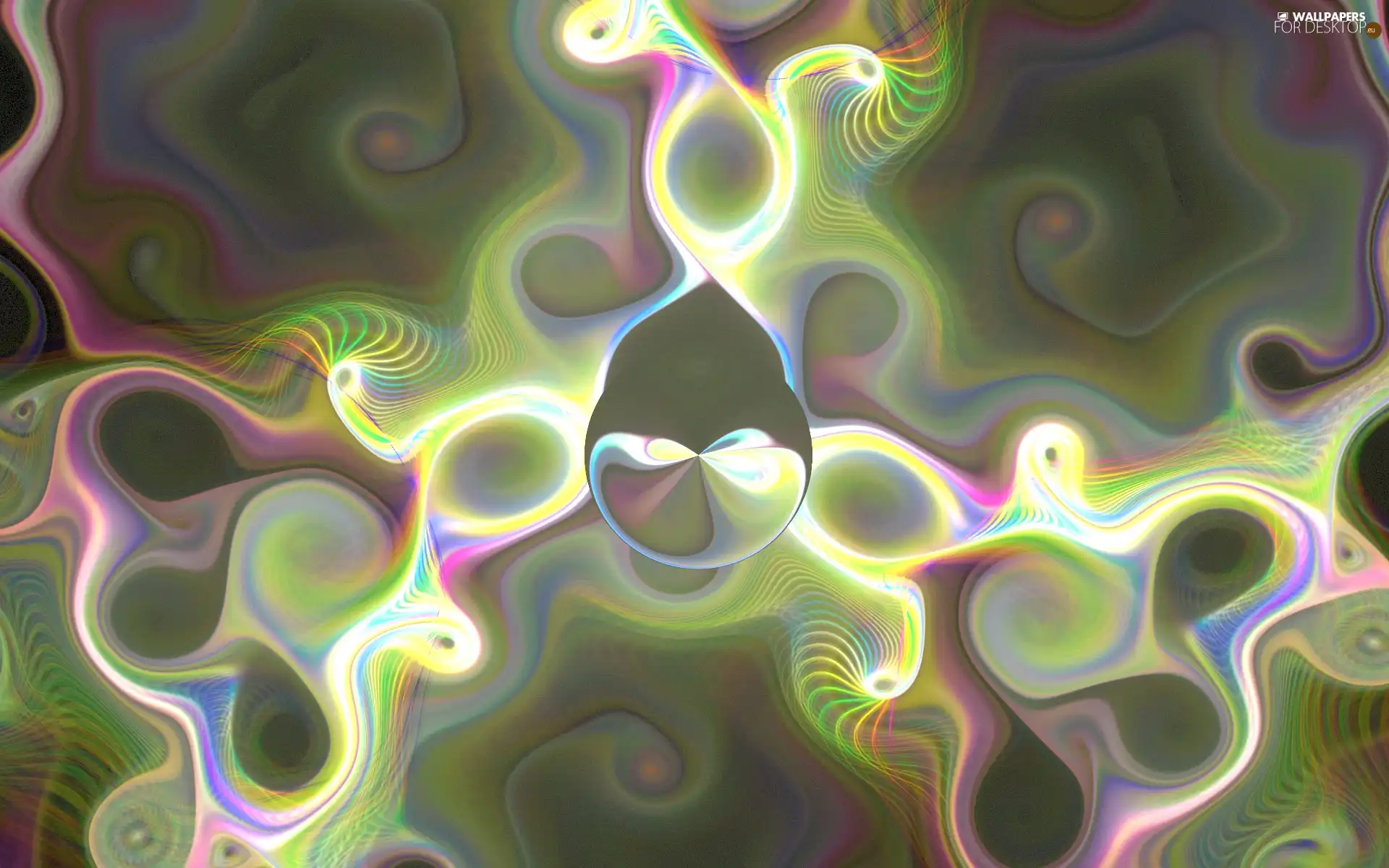 fractals, Abstract, patterns